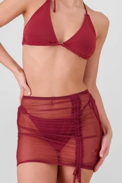 Shasa 3 Piece Ruched Bikini