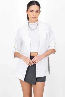 Shasa 3/4 Sleeve Blazer