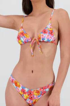 Shasa Adjustable Floral Print Bikini