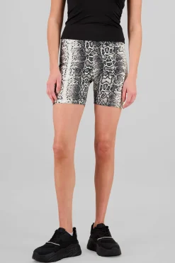 Shasa Animal Print Biker Shorts