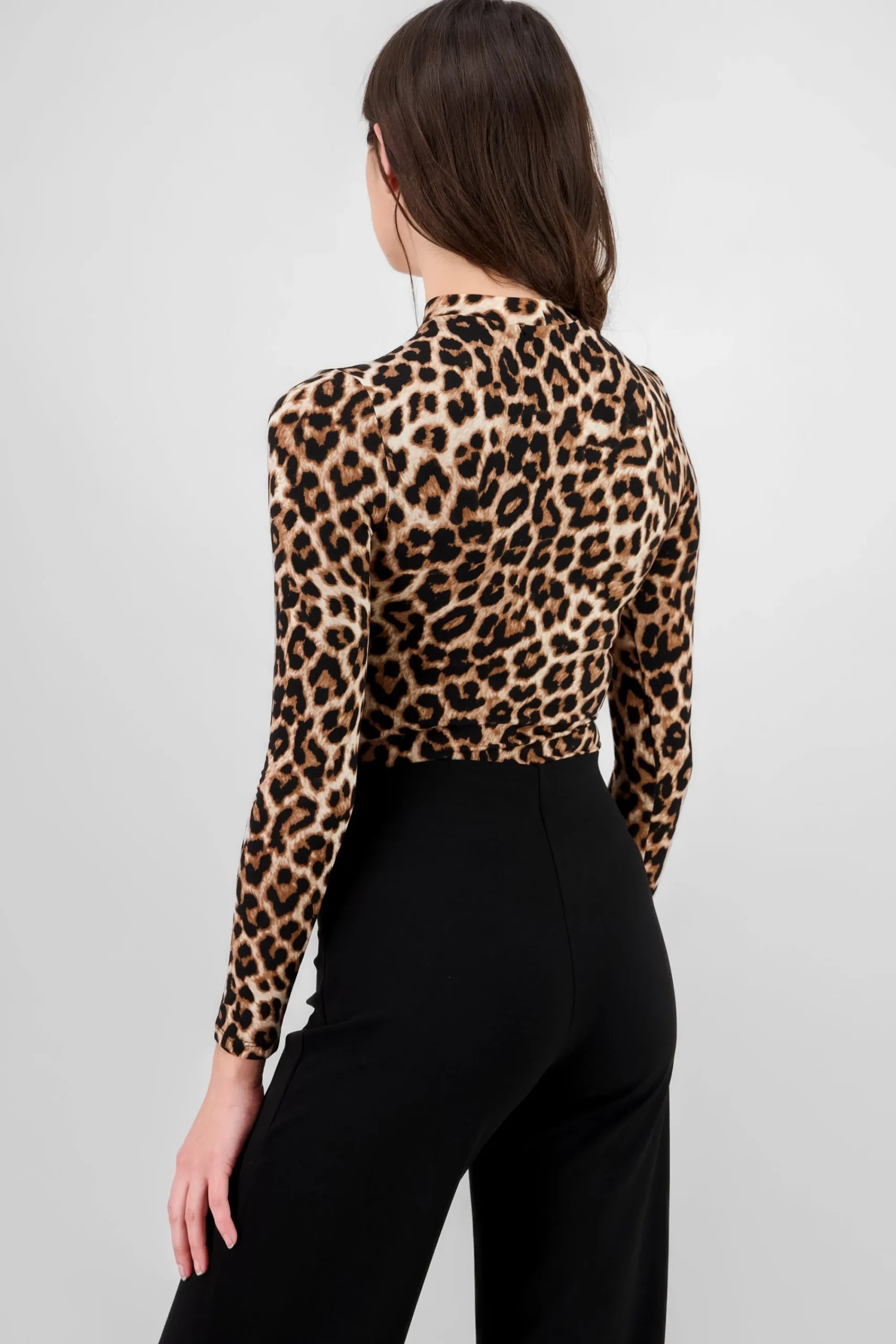 Shasa Animal Print Bodysuit