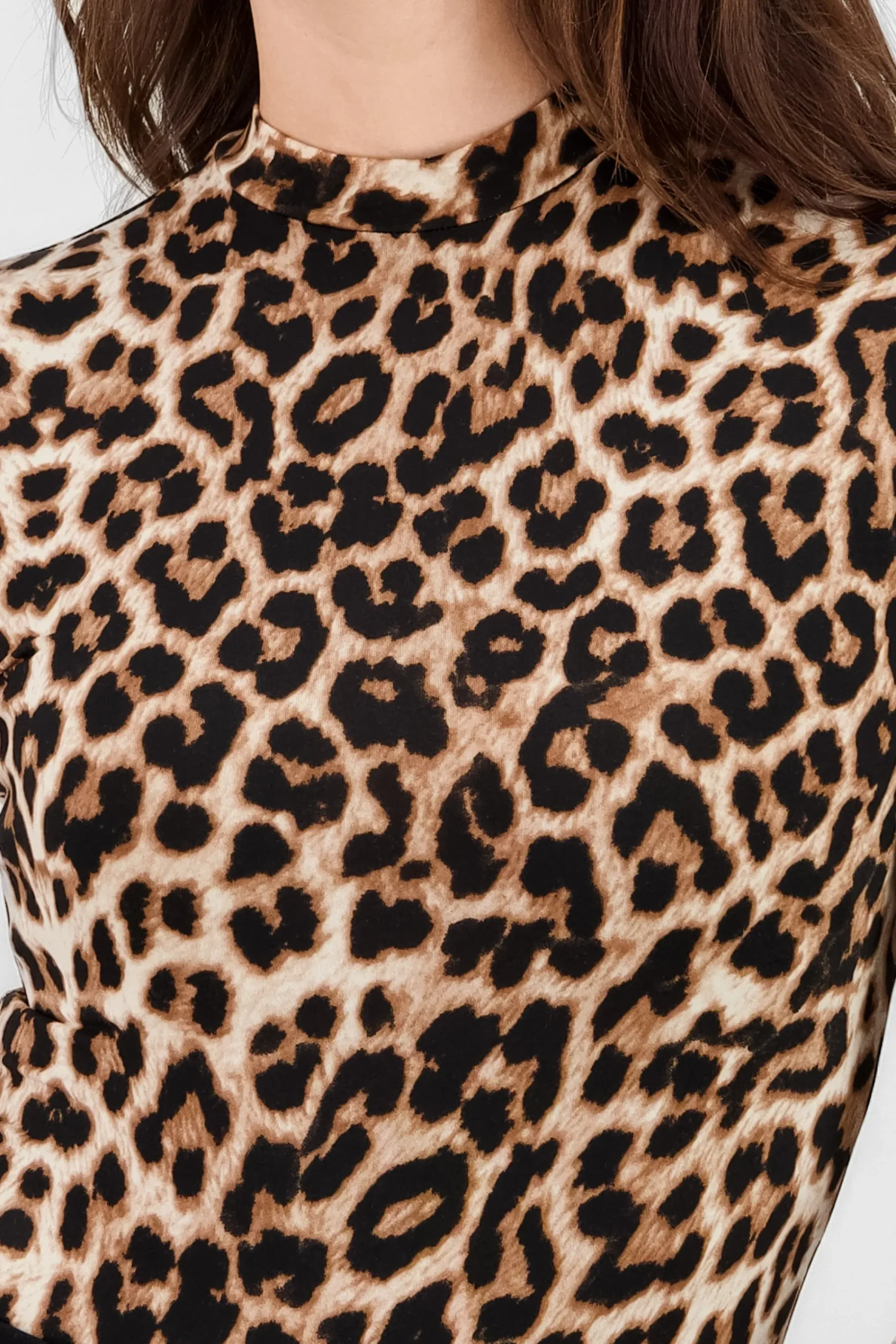 Shasa Animal Print Bodysuit