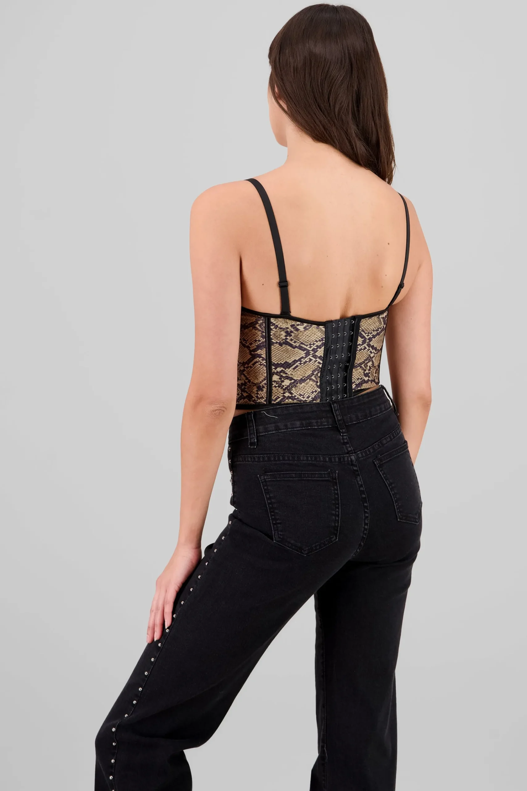 Shasa Animal Print Corset