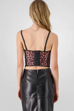 Shasa Animal Print Corset
