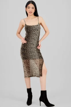 Shasa Animal Print Maxi Dress