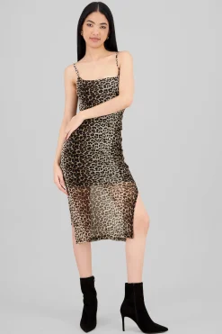 Shasa Animal Print Maxi Dress