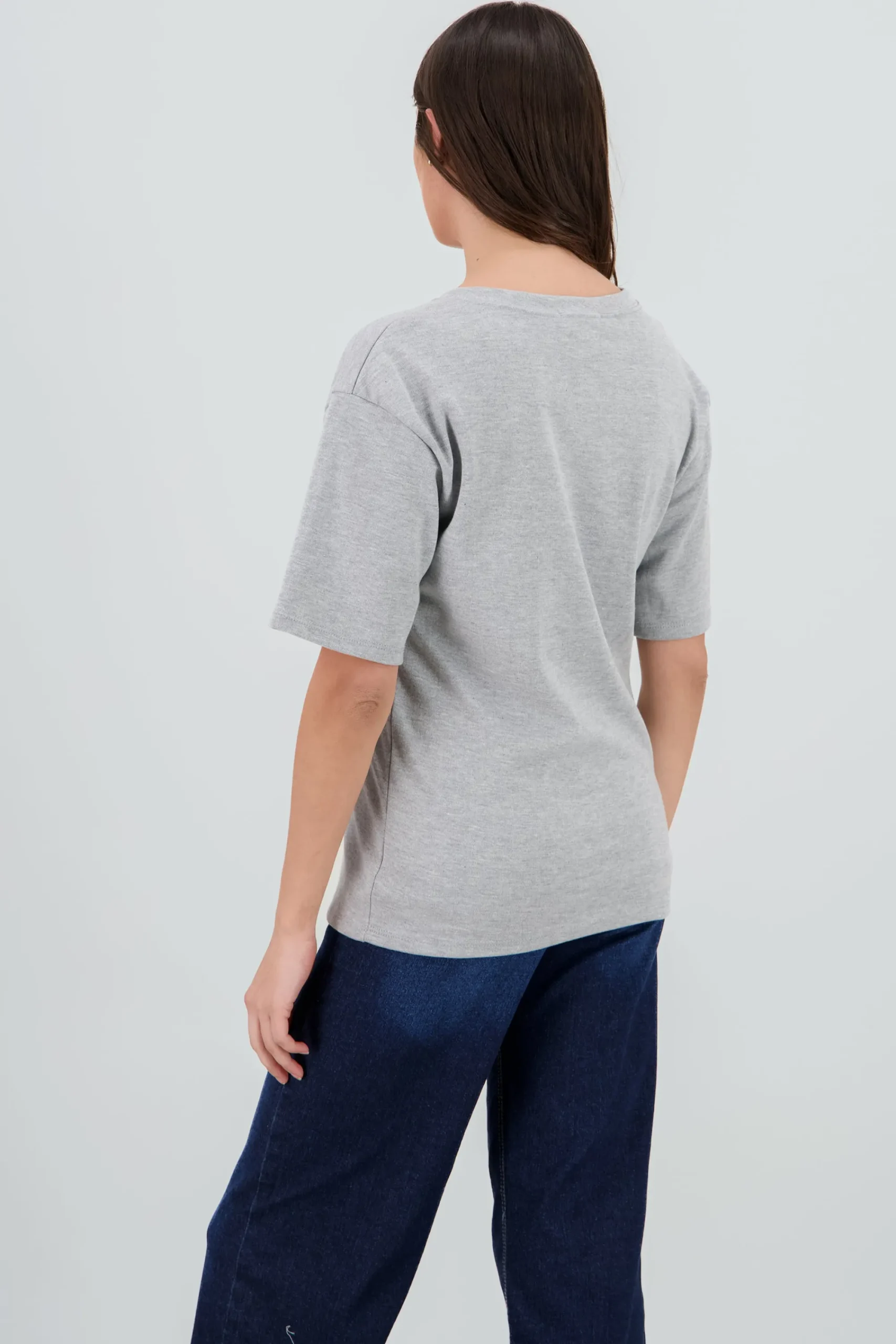 Shasa Animal Print Patch Short Sleeve T Shirt