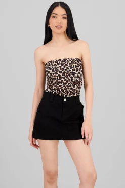 Shasa Animal Print Tube Top
