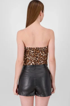 Shasa Animal Print Tube Top