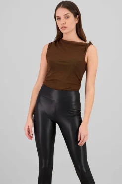 Shasa Asymmetrical Mesh Bodysuit