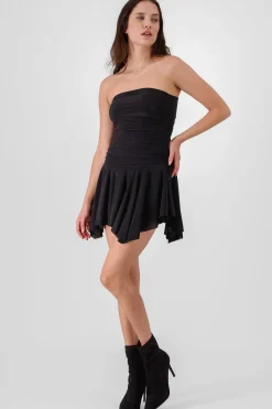 Shasa Asymmetrical Mini Dress