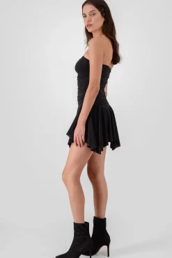 Shasa Asymmetrical Mini Dress