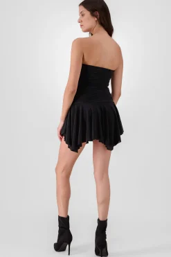 Shasa Asymmetrical Mini Dress