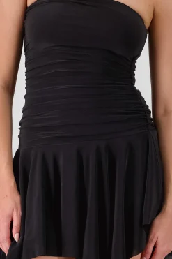 Shasa Asymmetrical Mini Dress