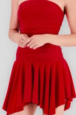 Shasa Asymmetrical Mini Dress