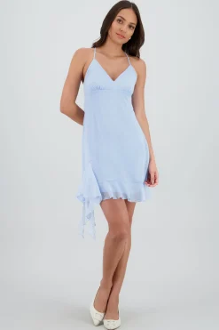 Shasa Asymmetrical Mini Dress