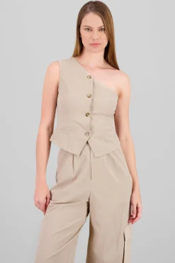 Shasa Asymmetrical Vest