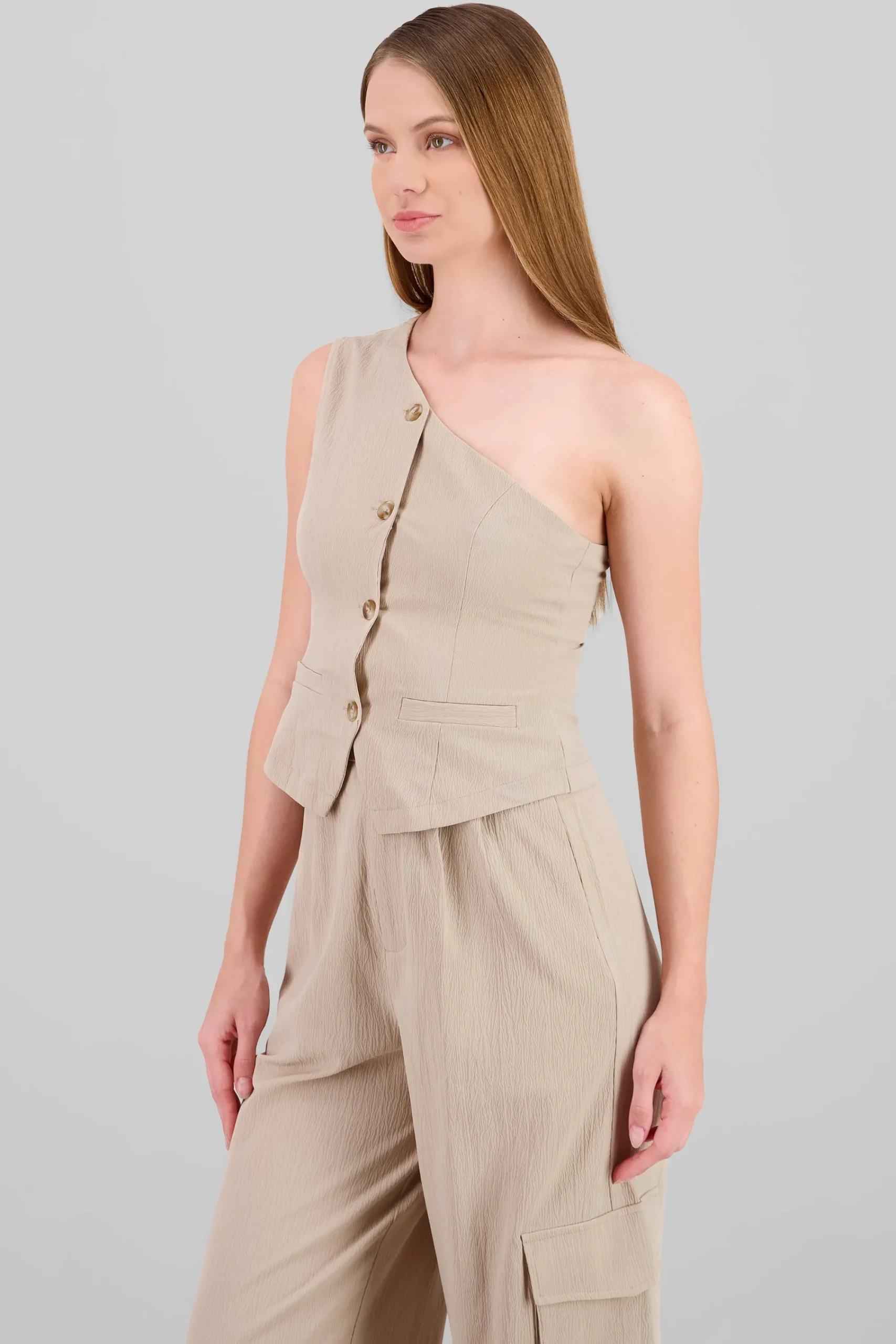 Shasa Asymmetrical Vest