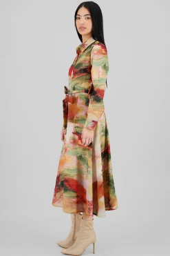 Shasa Aura Printed Maxi Dress