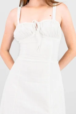Shasa Back Lace Up Maxi Dress