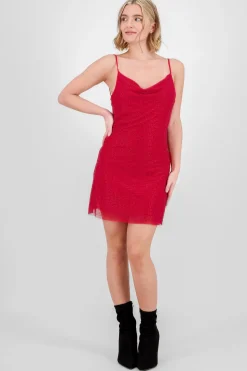 Shasa Backless Glitter Dress