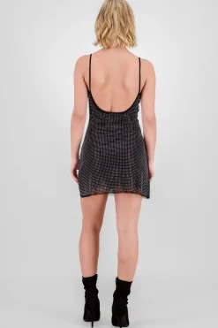 Shasa Backless Glitter Dress