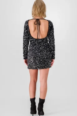 Shasa Backless Sequin Dress
