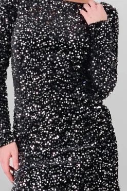 Shasa Backless Sequin Dress