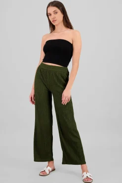 Shasa Bandana Textured Wide Pants