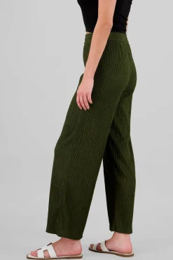 Shasa Bandana Textured Wide Pants