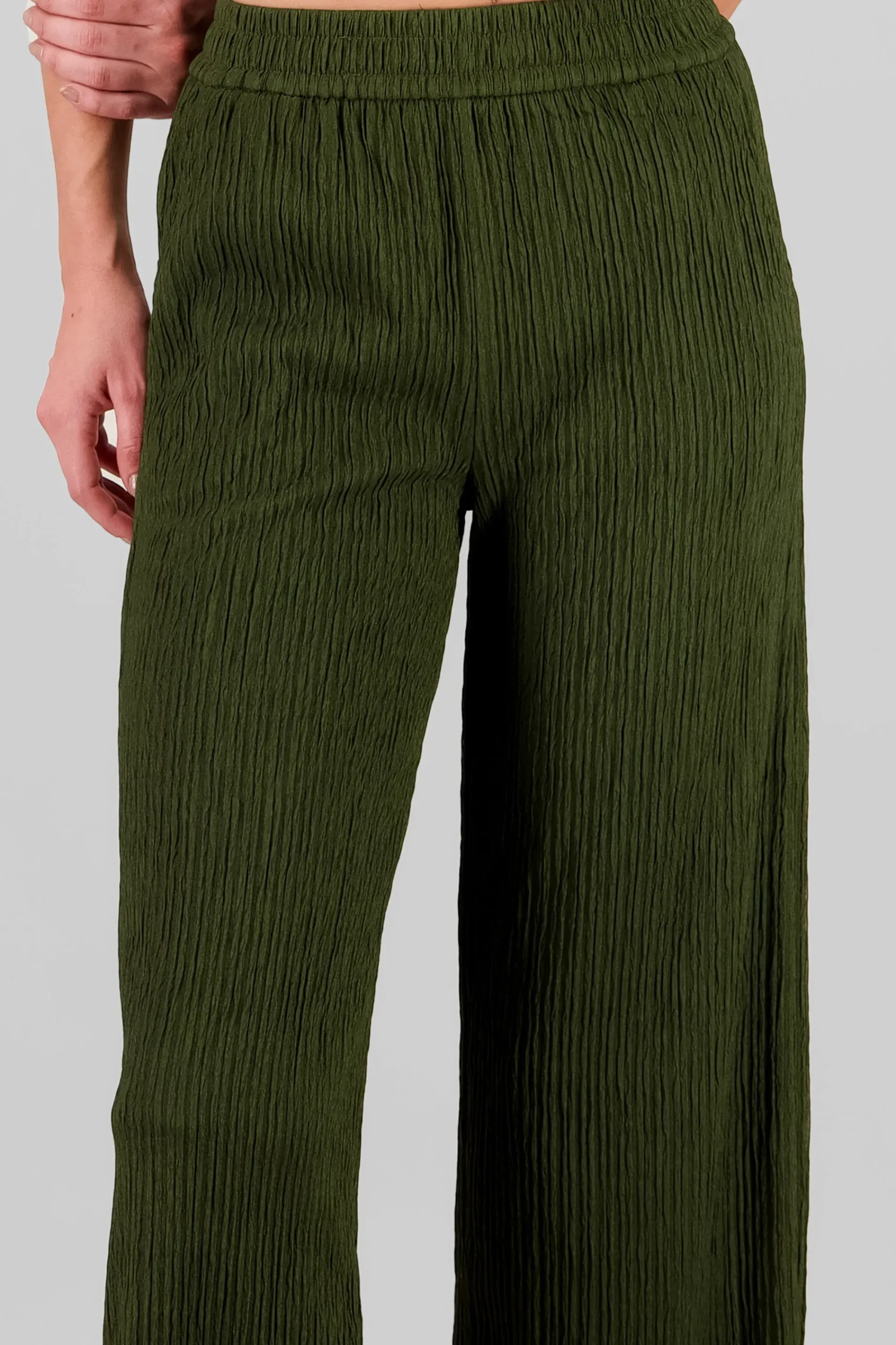 Shasa Bandana Textured Wide Pants