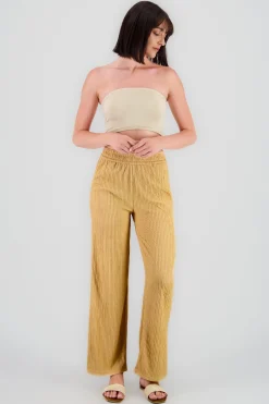 Shasa Bandana Textured Wide Pants