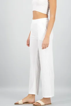 Shasa Bandana Textured Wide Pants