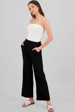 Shasa Bandana Textured Wide Pants