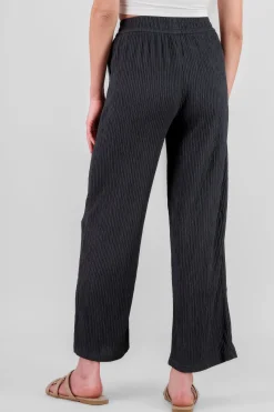 Shasa Bandana Textured Wide Pants