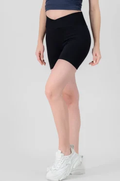 Shasa Basic Crisscross Biker Shorts