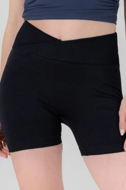 Shasa Basic Crisscross Biker Shorts