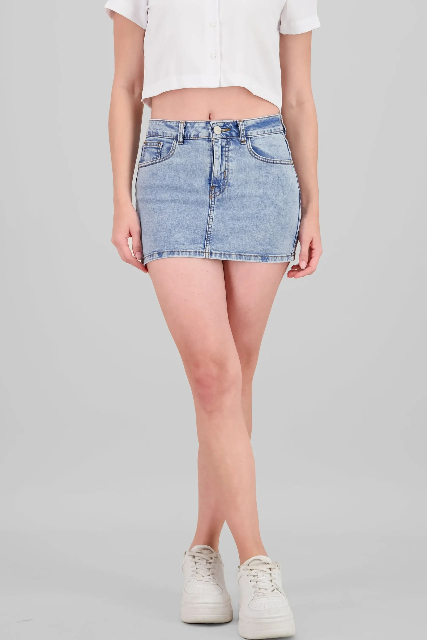 Shasa Basic Mini Skirt