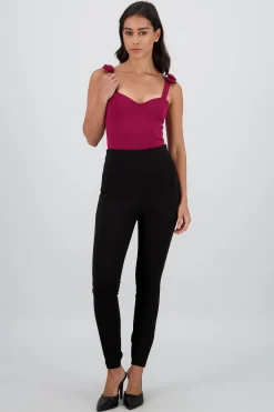 Shasa Basic Solid Leggings