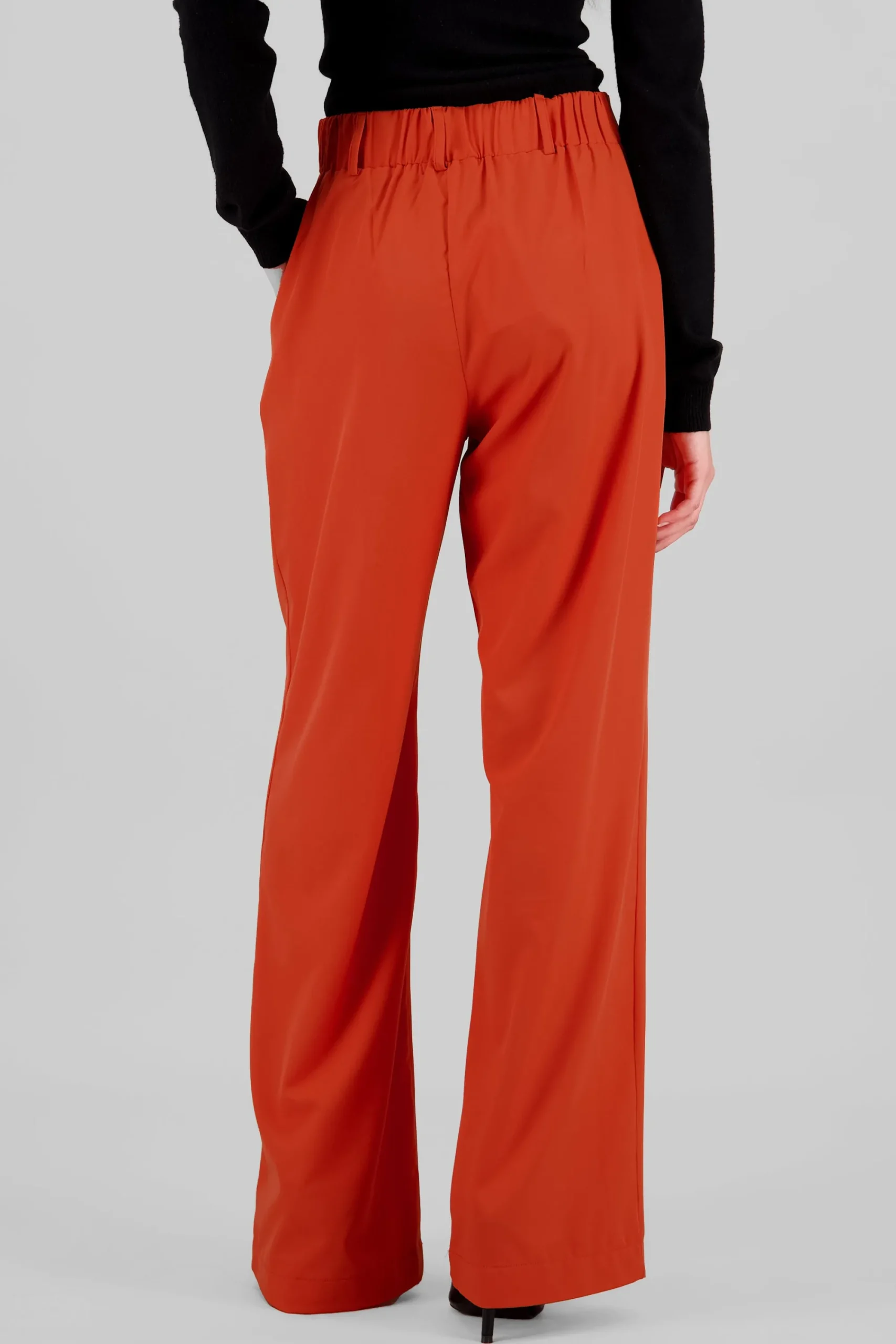 Shasa Basic Straight Leg Trousers