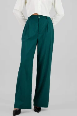 Shasa Basic Straight Leg Trousers