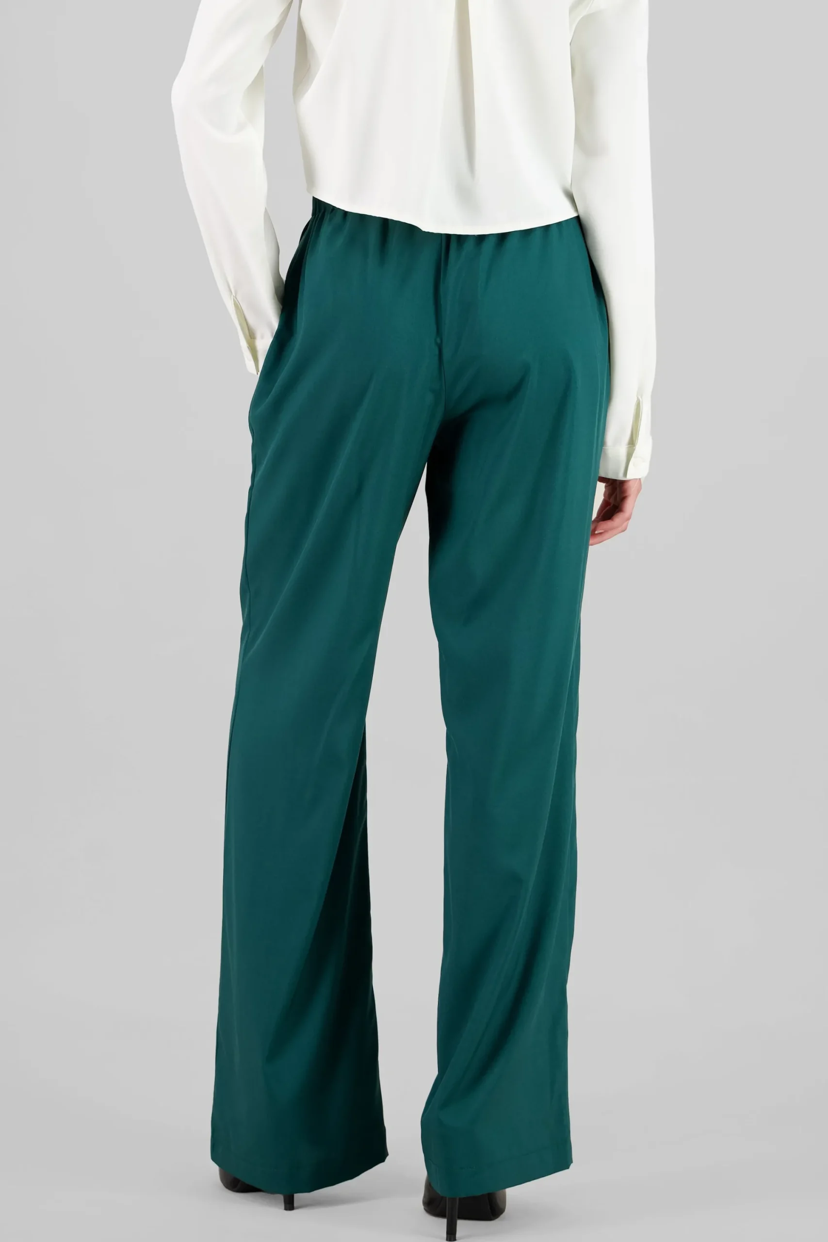 Shasa Basic Straight Leg Trousers