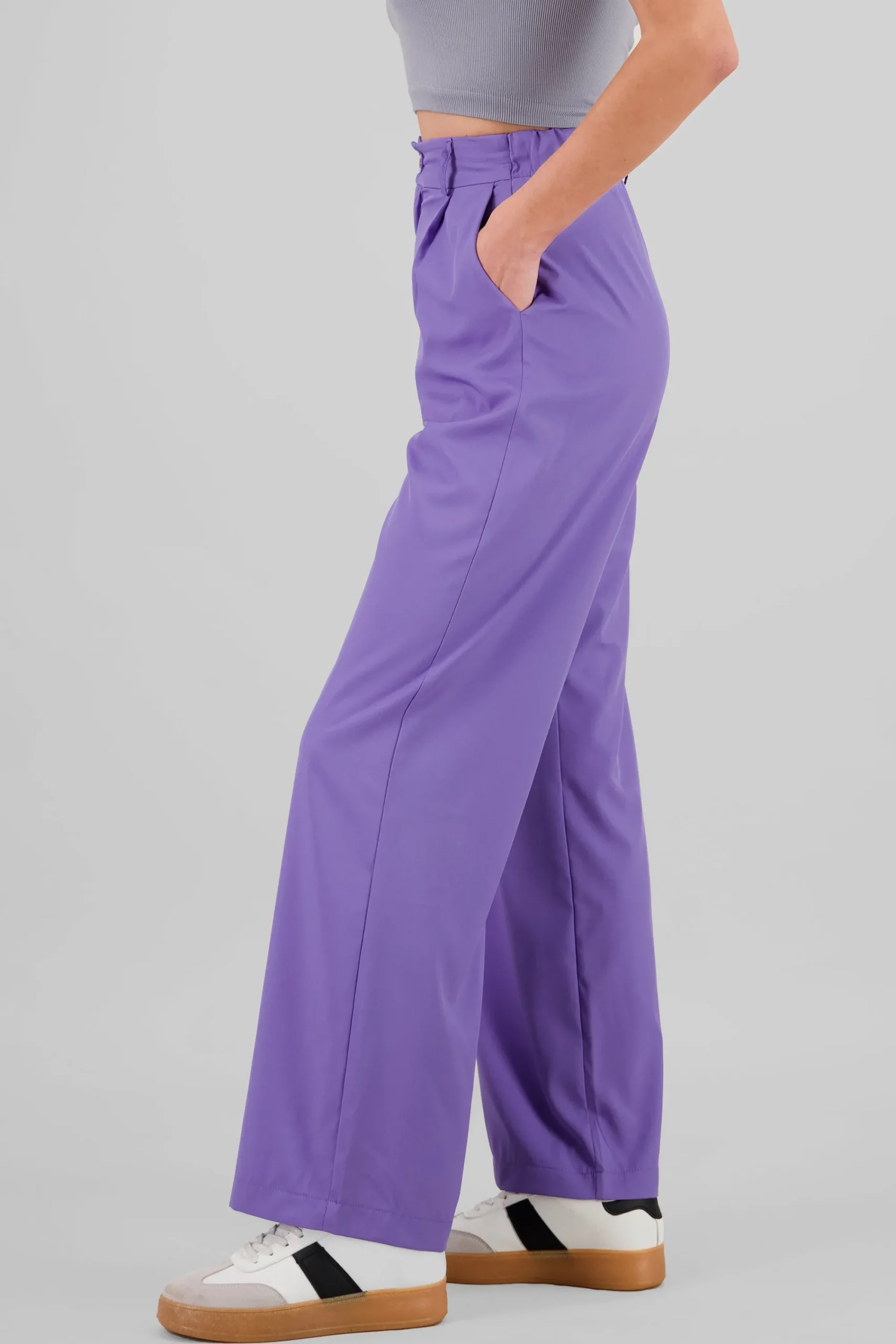 Shasa Basic Straight Leg Trousers