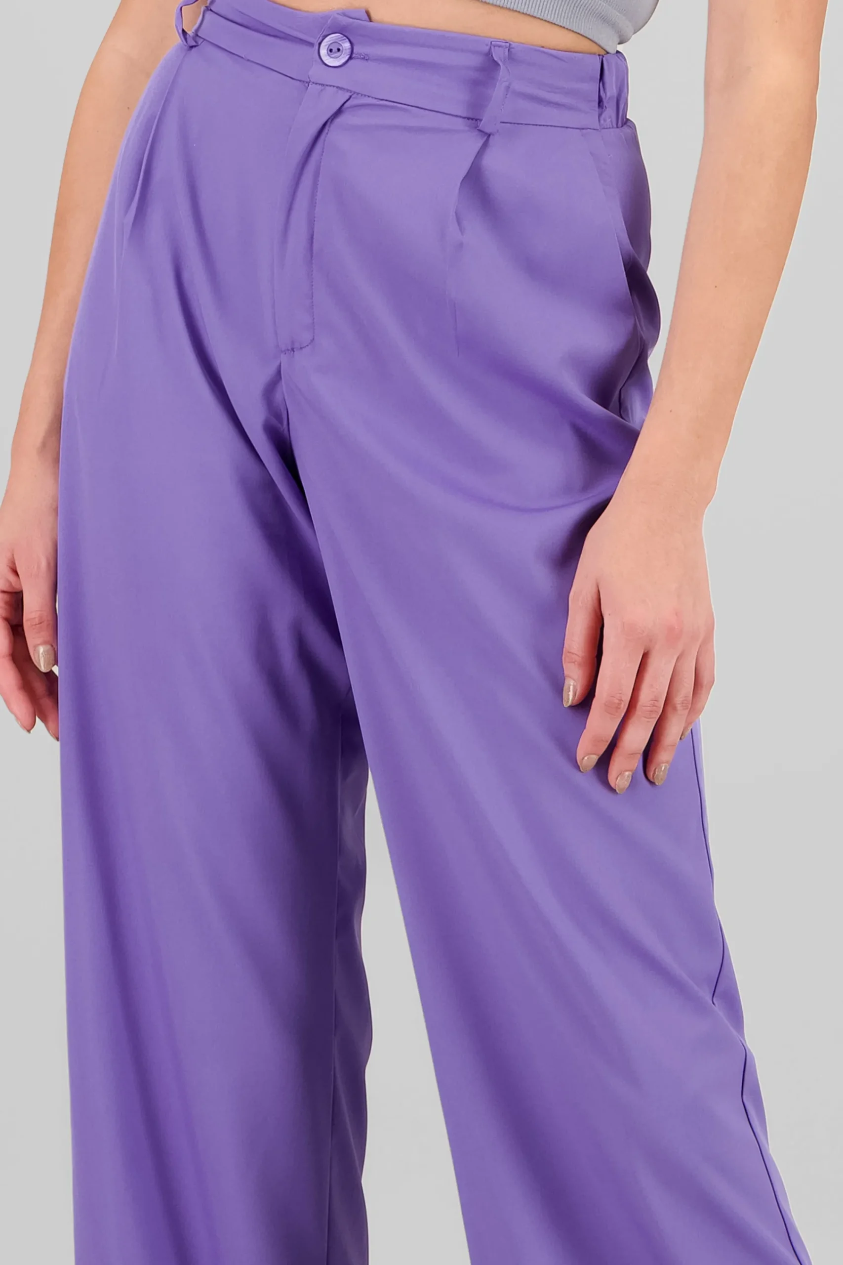 Shasa Basic Straight Leg Trousers