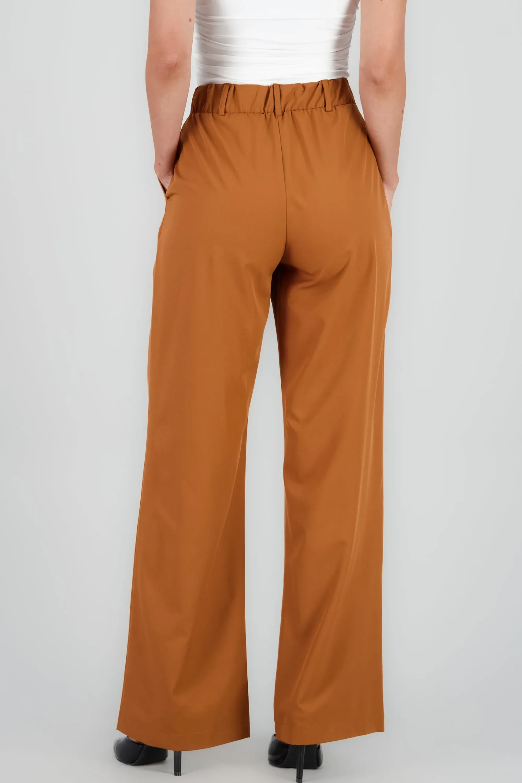 Shasa Basic Straight Leg Trousers