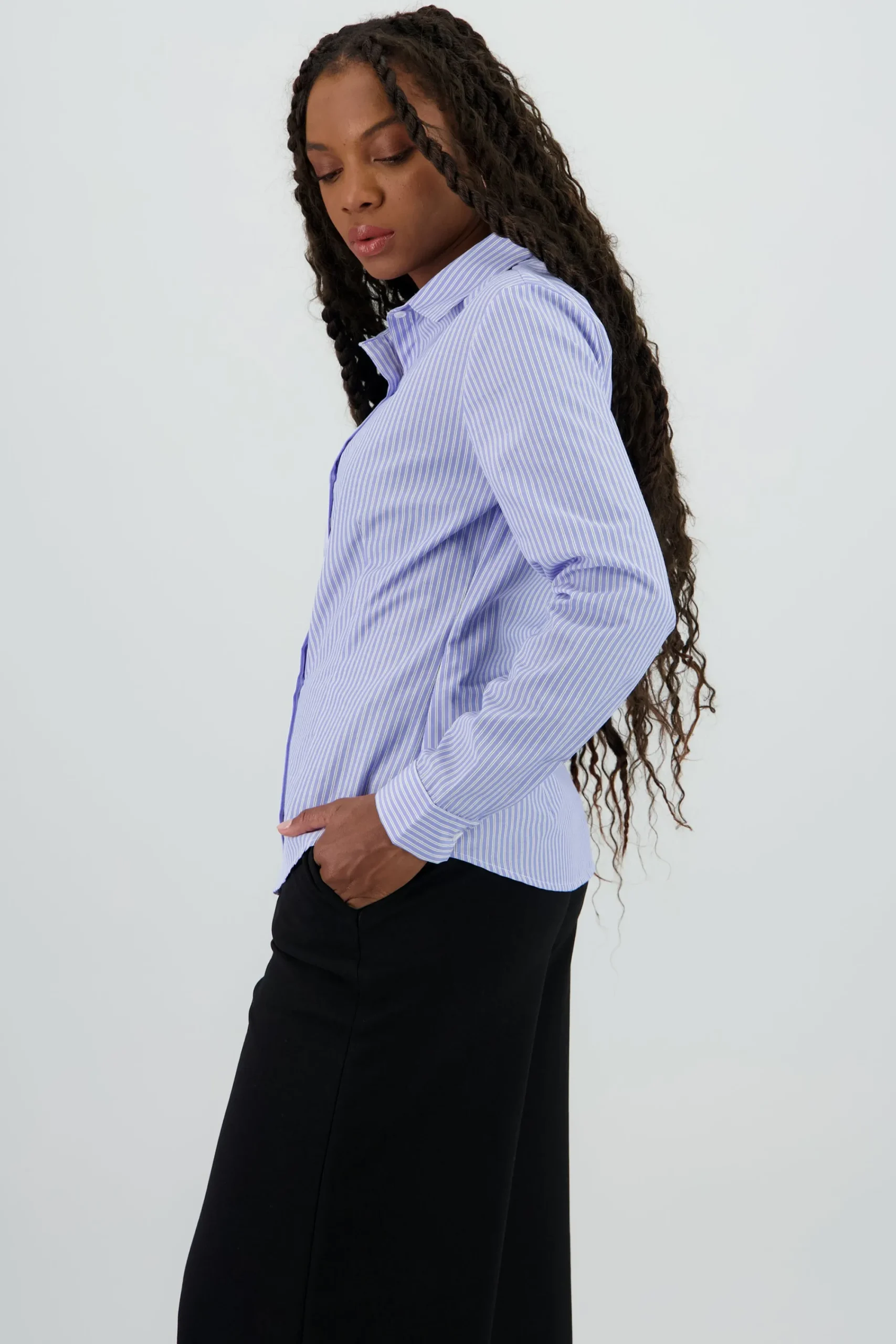 Shasa Basic Striped Shirt