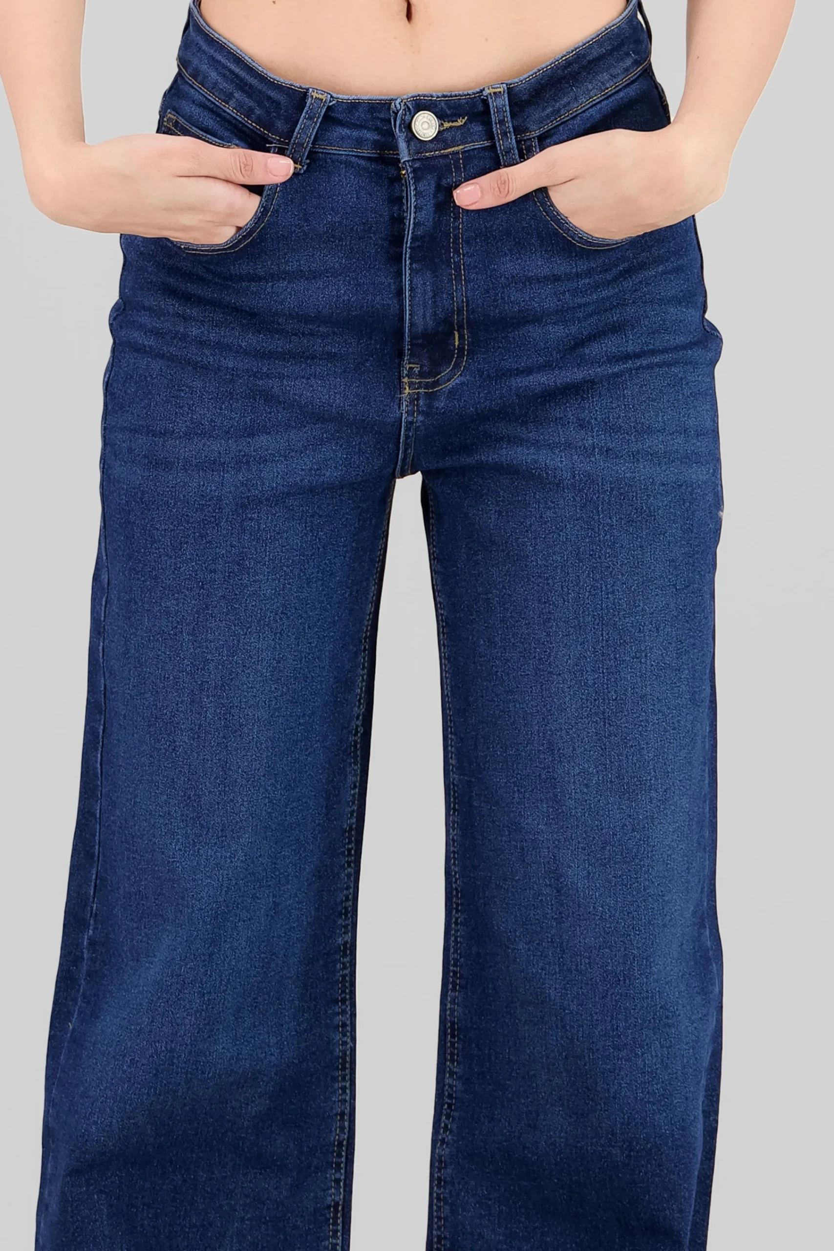 Shasa Basic Wide Leg Jeans