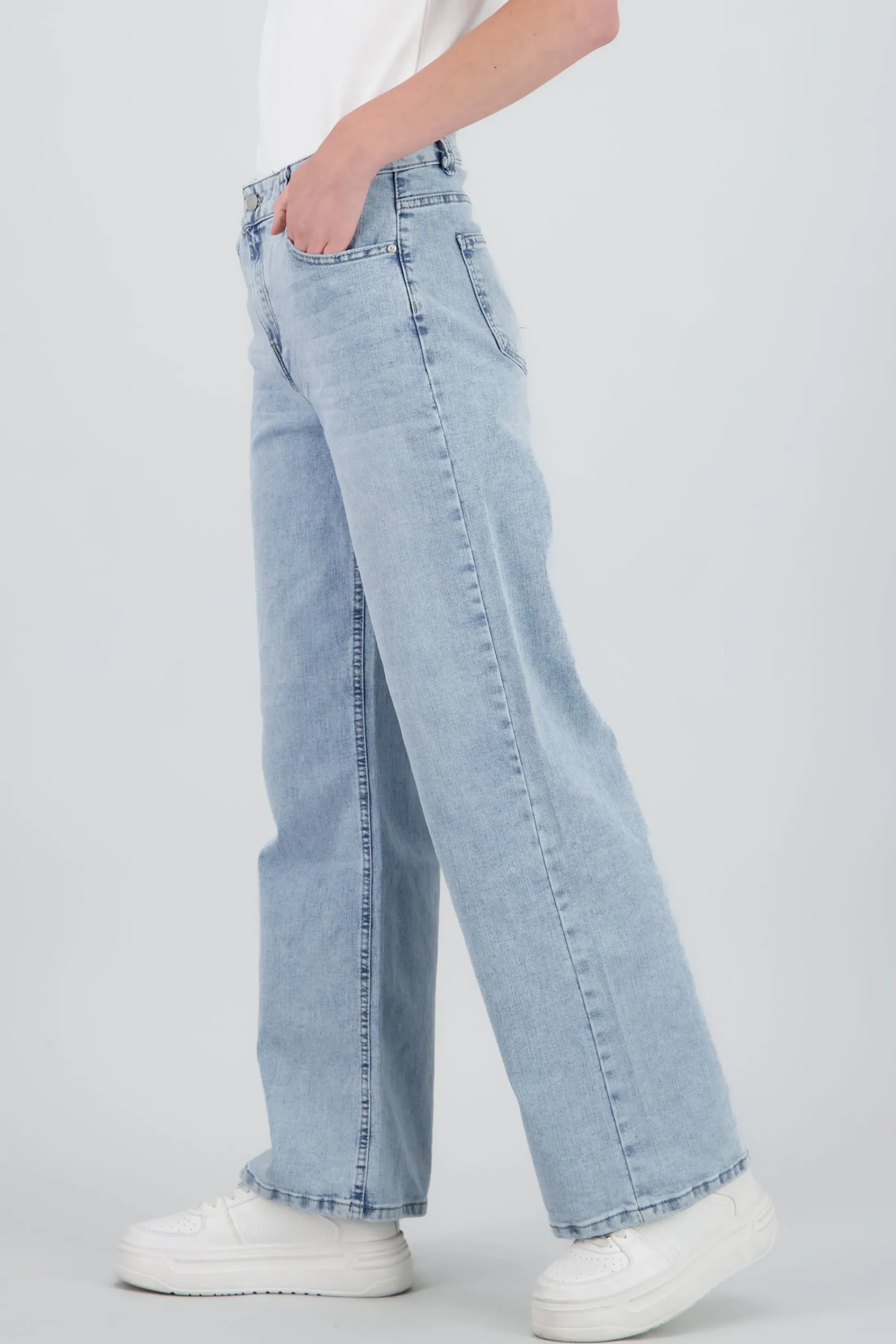 Shasa Basic Wide Leg Jeans
