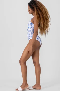 Shasa Beach Print Swimsuit