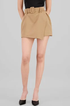 Shasa Belt Detail Mini Skirt